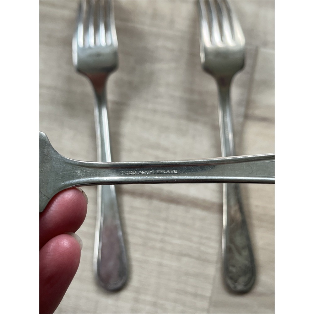 Argyle Silver Plate Dinner Fork, International Silver Flatware/Vintage Fork,1930 - Picture 6 of 6